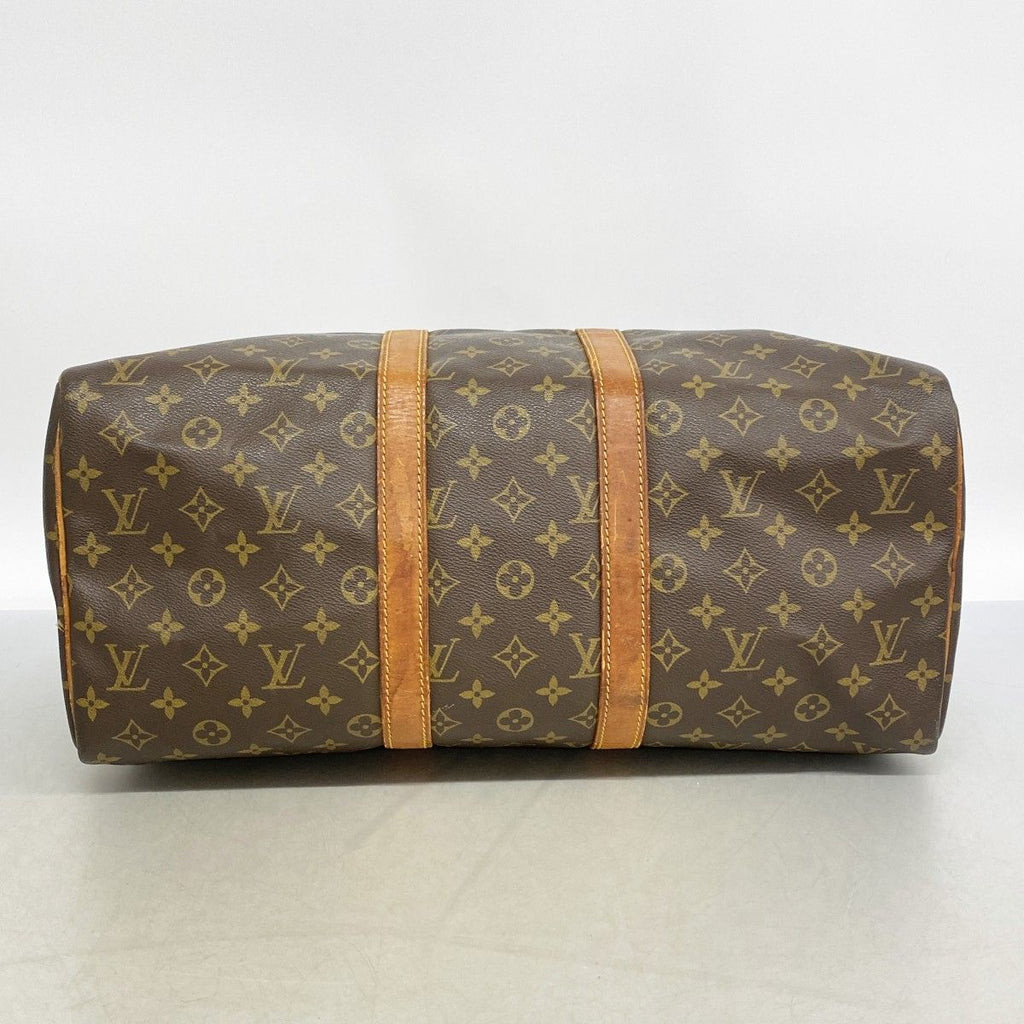 Louis Vuitton Boston Bag Monogram Keepall 45 Brown — view 3