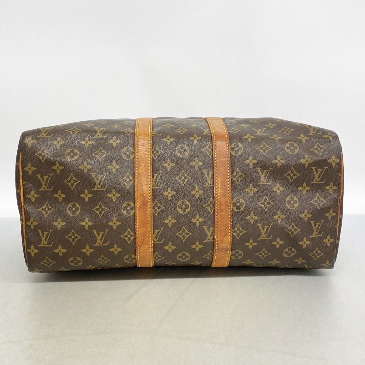Louis Vuitton Boston Bag Monogram Keepall 45 Brown — view 3