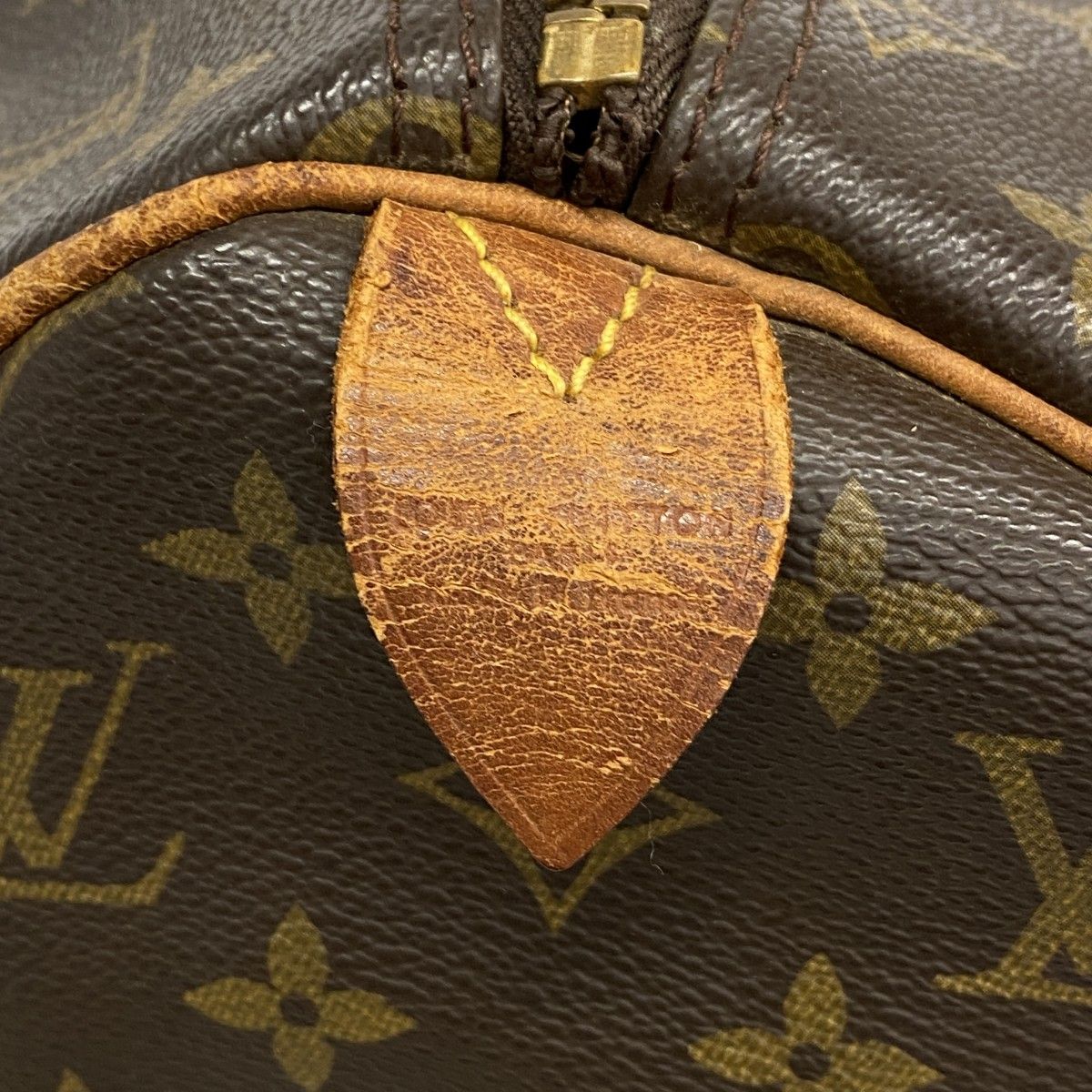 Louis Vuitton Boston Bag Monogram Keepall 45 Brown — view 5