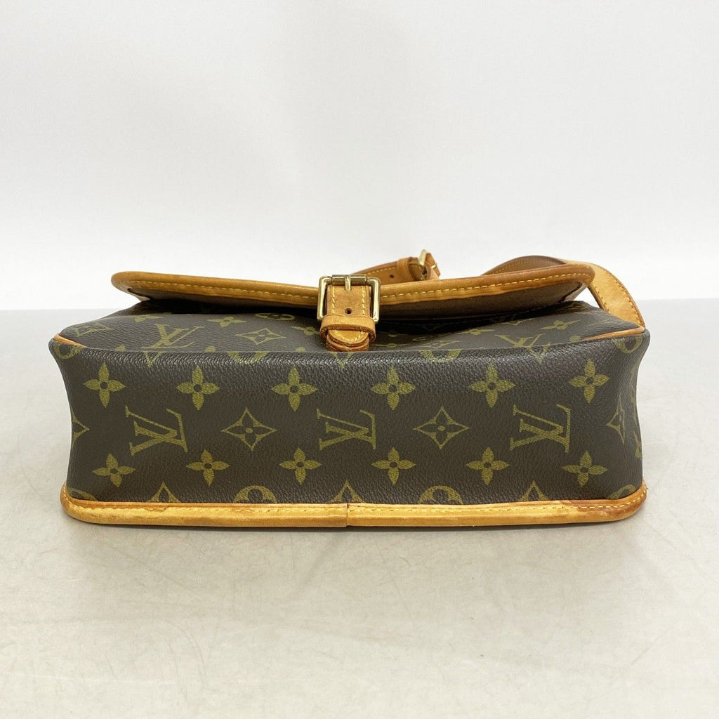Louis Vuitton Shoulder Bag Monogram Sologne Brown — view 3