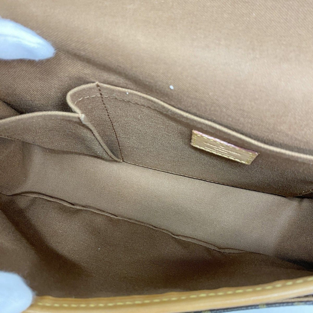 Louis Vuitton Shoulder Bag Monogram Sologne Brown — view 4