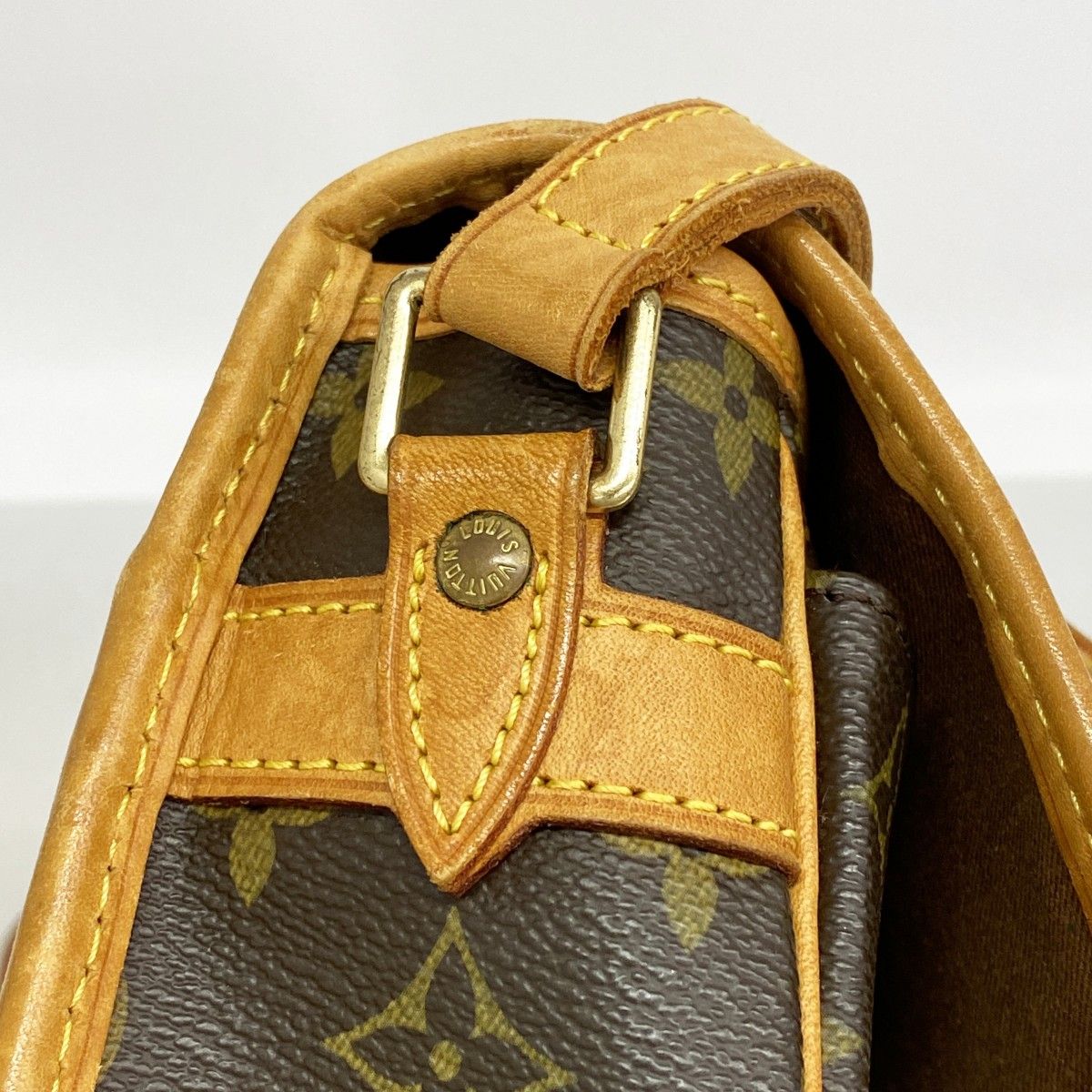 Louis Vuitton Shoulder Bag Monogram Sologne Brown — view 8