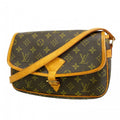 Louis Vuitton Shoulder Bag Monogram Sologne Brown