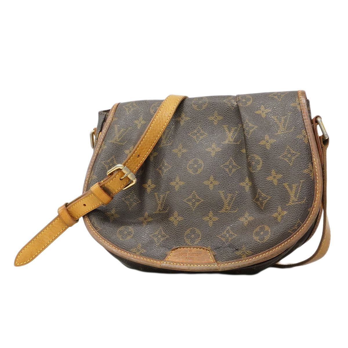 Louis Vuitton Shoulder Bag Monogram Menilmontan PM Brown