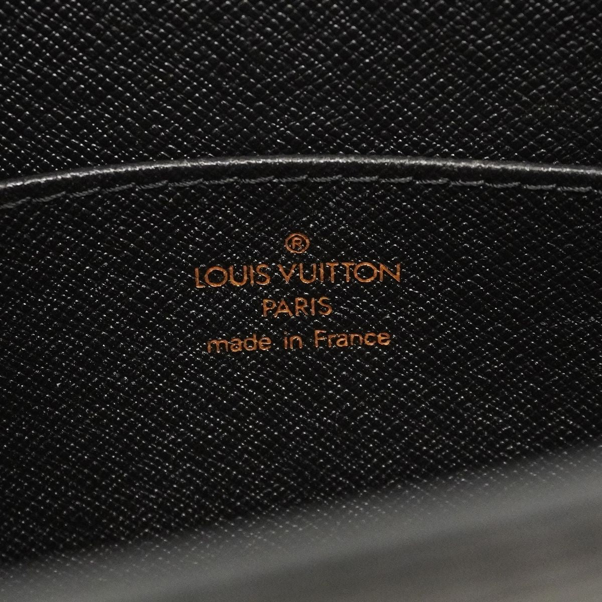 Louis Vuitton Clutch Epi Pochette Homme Noir — view 5