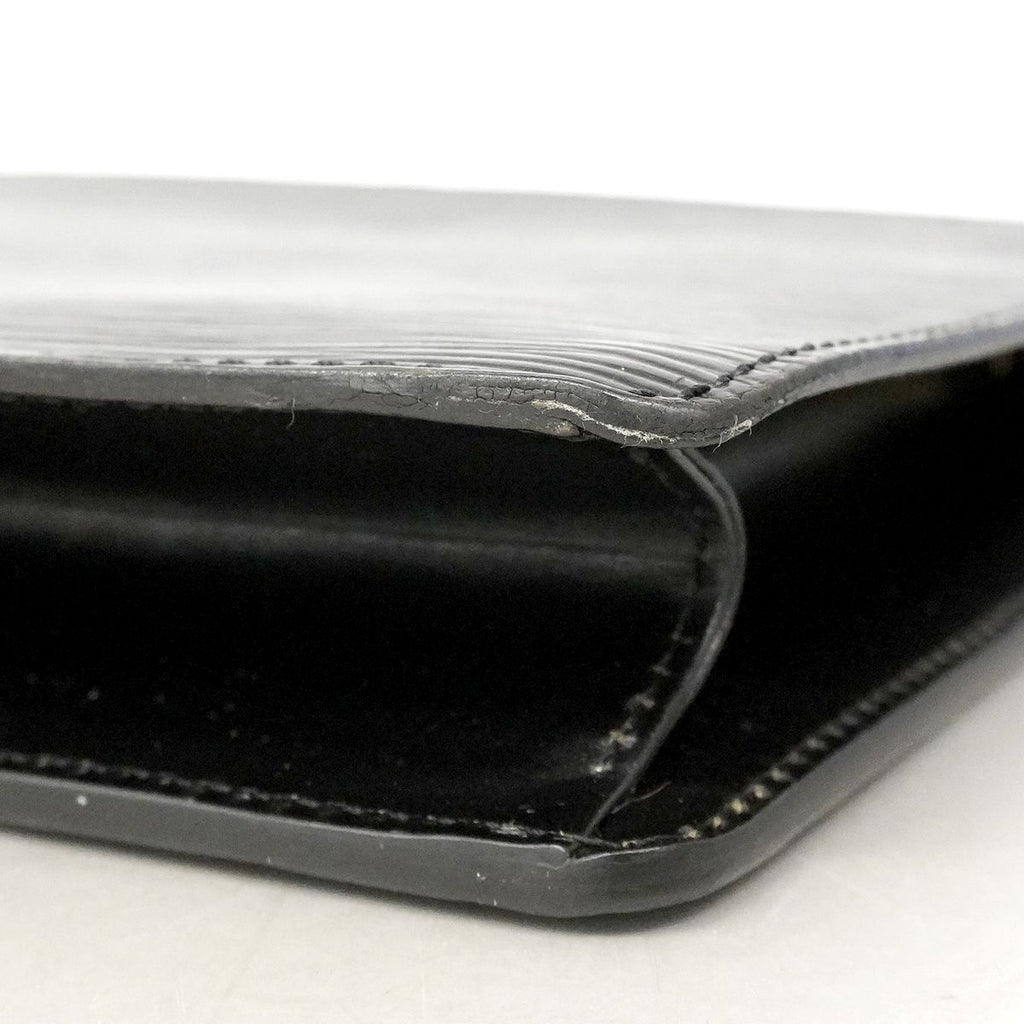 Louis Vuitton Clutch Epi Pochette Homme Noir — view 7