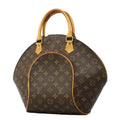 Louis Vuitton Handbag Monogram Ellipse MM Brown