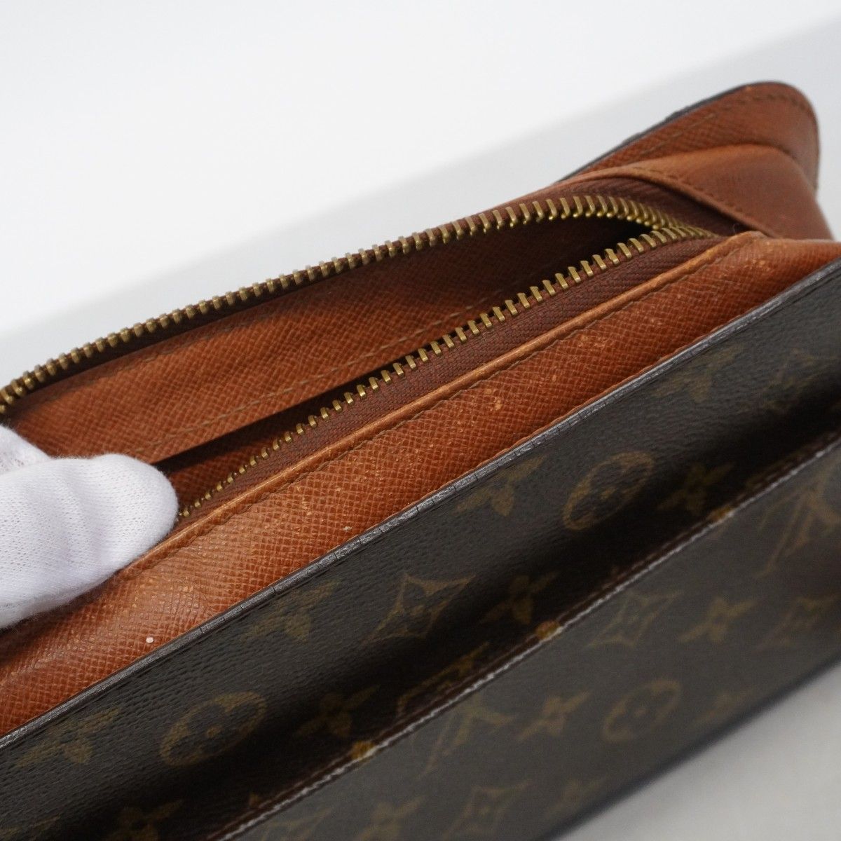 Louis Vuitton Clutch Monogram Orsay Brown — view 7