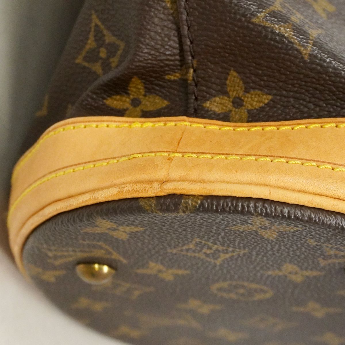 Louis Vuitton Tote Monogram Bucket PM Brown — view 6
