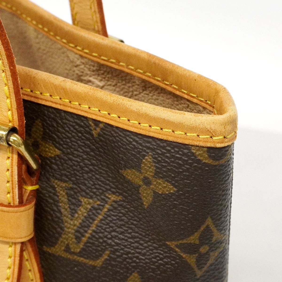Louis Vuitton Tote Monogram Bucket PM Brown — view 7