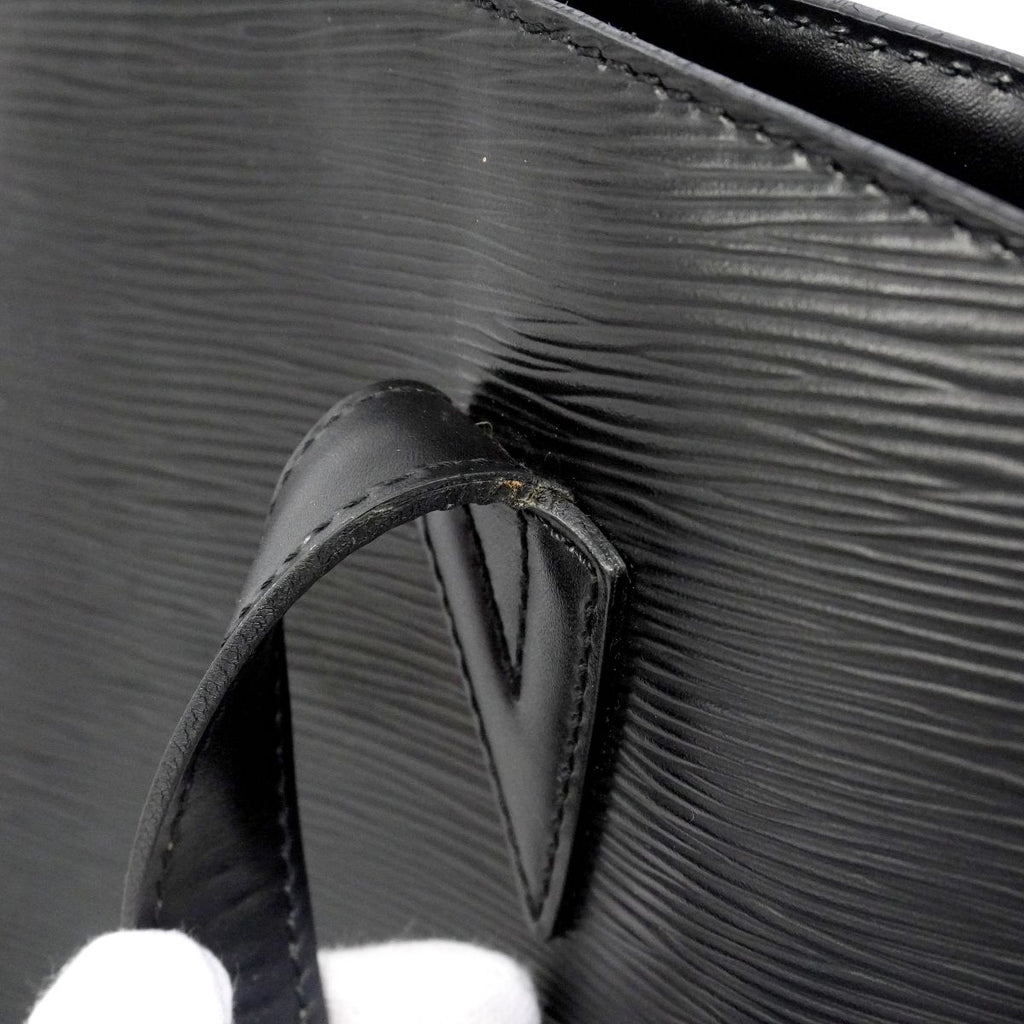 Louis Vuitton Shoulder Bag Epi Saint Jacques Shopping Noir — view 8
