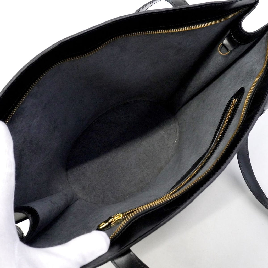 Louis Vuitton Shoulder Bag Epi Saint Jacques Shopping Noir — view 4