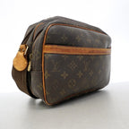 Louis Vuitton Shoulder Bag Monogram Reporter PM Brown — view 2