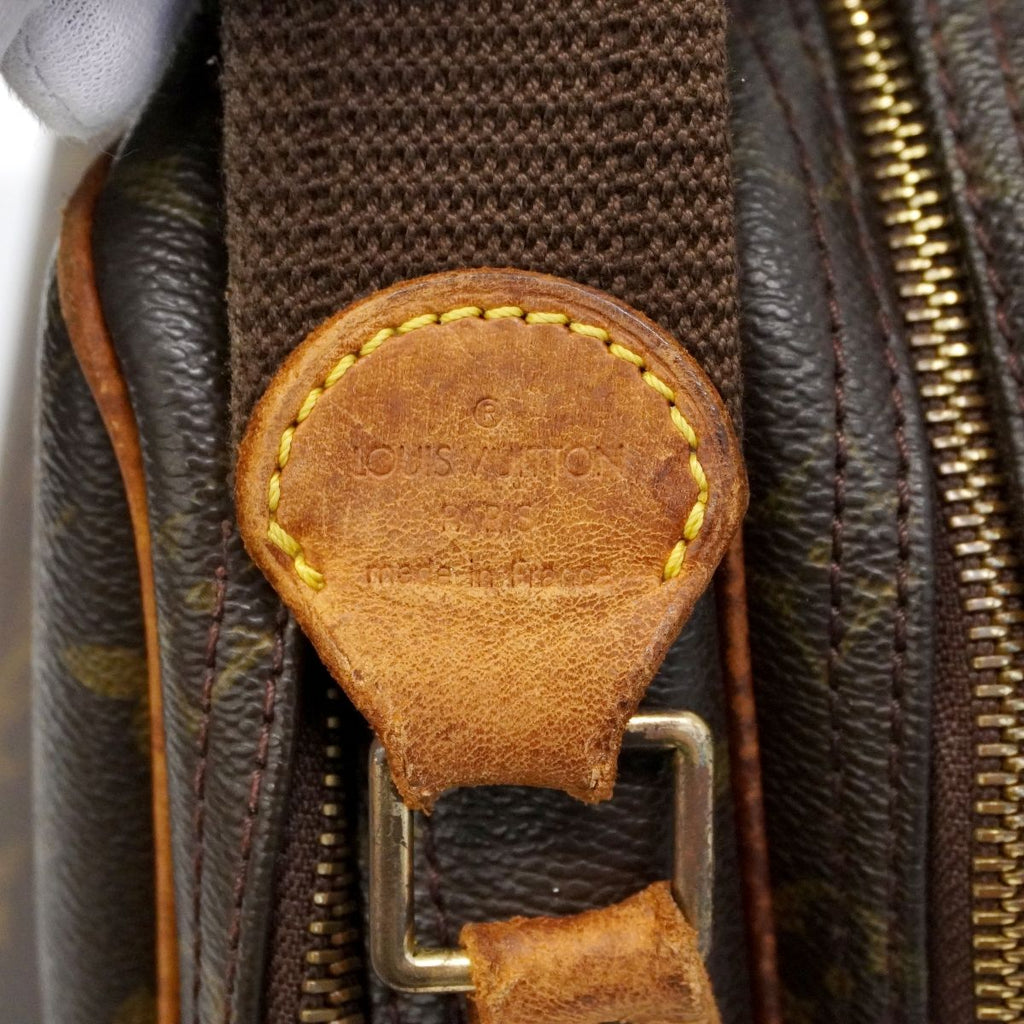 Louis Vuitton Shoulder Bag Monogram Reporter PM Brown — view 5