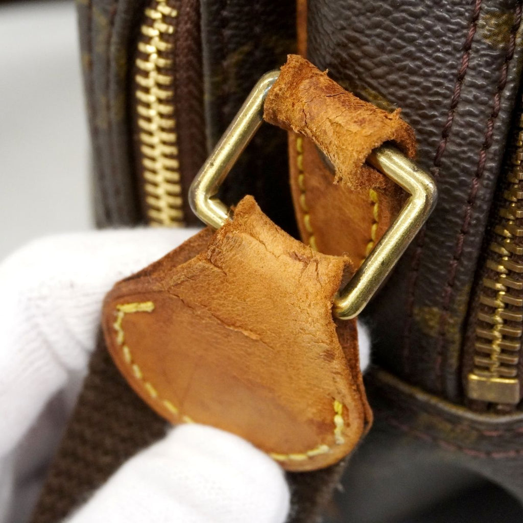 Louis Vuitton Shoulder Bag Monogram Reporter PM Brown — view 6