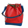 Louis Vuitton Shoulder Bag Epi Noe Castilian Red Toledo Blue Borneo Green