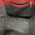 Louis Vuitton Shoulder Bag Epi Noe Castilian Red Toledo Blue Borneo Green — view 4