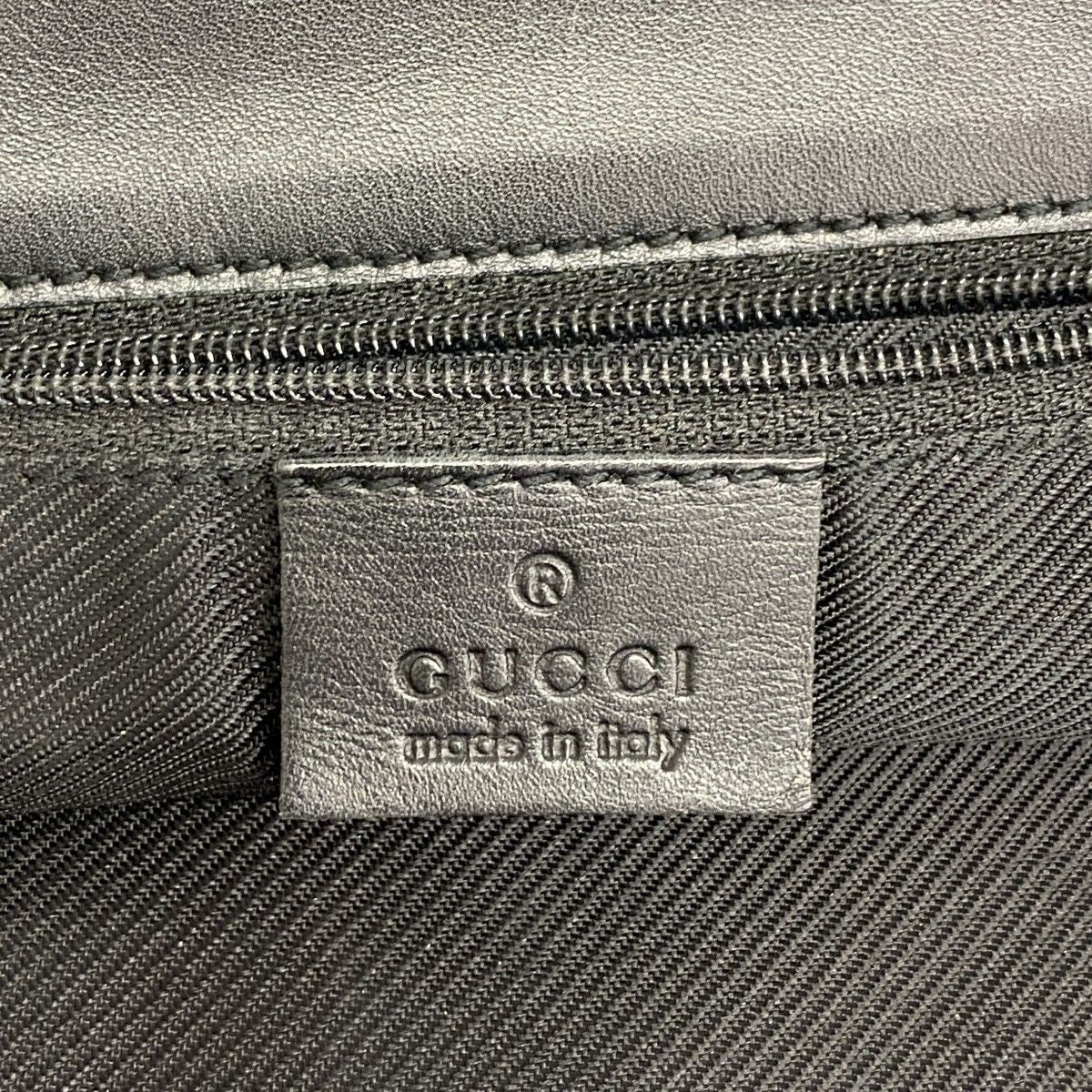 Gucci Tote GG Canvas Black Silver — view 5