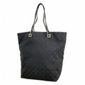 Gucci Tote GG Canvas Black Silver
