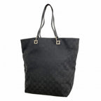 Gucci Tote GG Canvas Black Silver