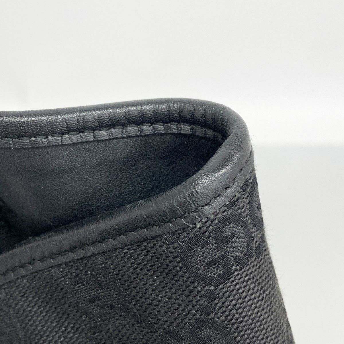 Gucci Tote GG Canvas Black Silver — view 6