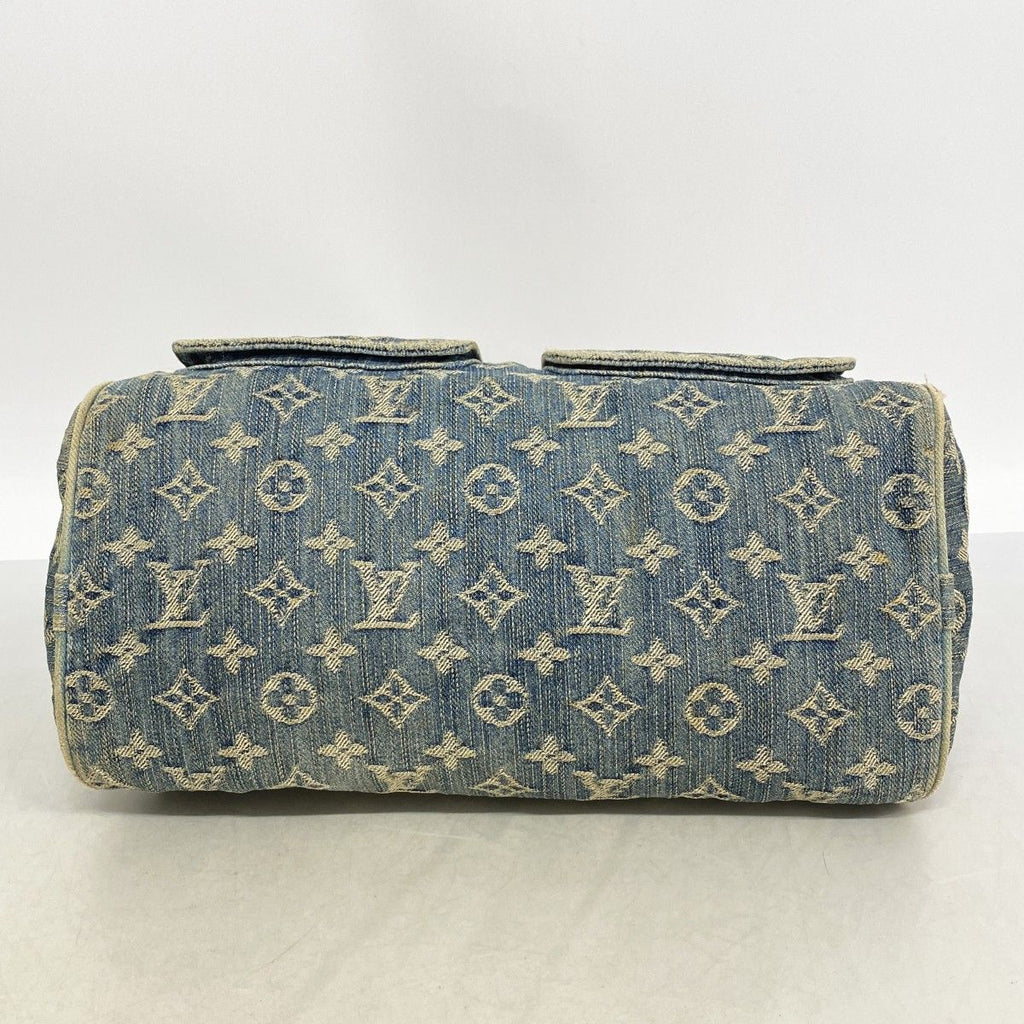 Louis Vuitton Handbag Monogram Denim Neo Speedy Blue — view 3