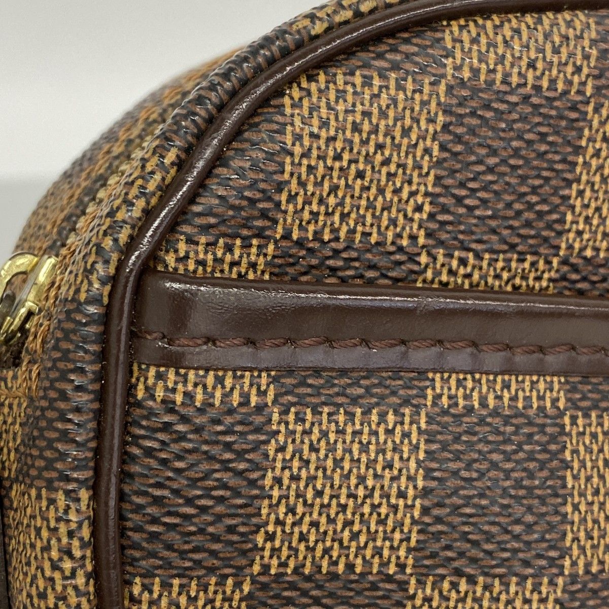 Louis Vuitton Shoulder Bag Damier Pochette Ipanema Ebene — view 6