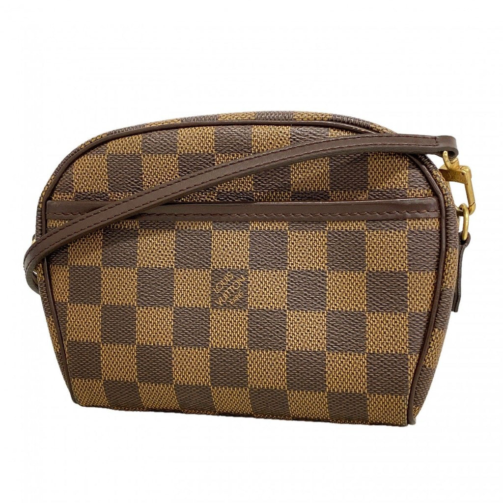 Louis Vuitton Shoulder Bag Damier Pochette Ipanema Ebene