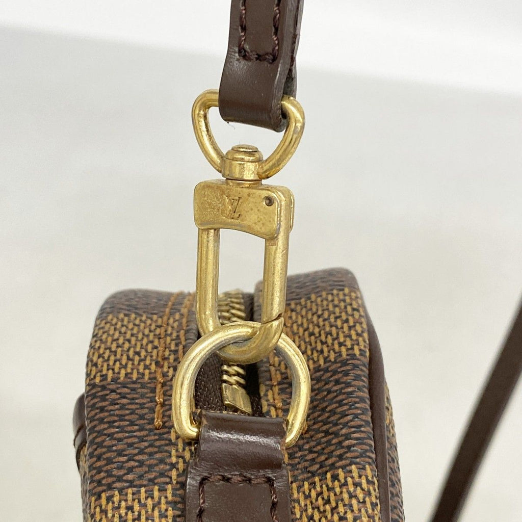 Louis Vuitton Shoulder Bag Damier Pochette Ipanema Ebene — view 8