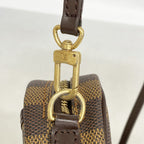 Louis Vuitton Shoulder Bag Damier Pochette Ipanema Ebene — view 8
