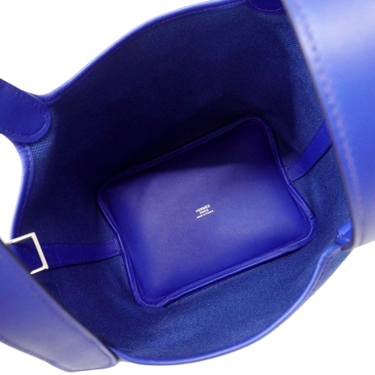 Hermes Handbag Picotin Lock PM Cargo Toilego Elan Blue Royal Silver — view 4