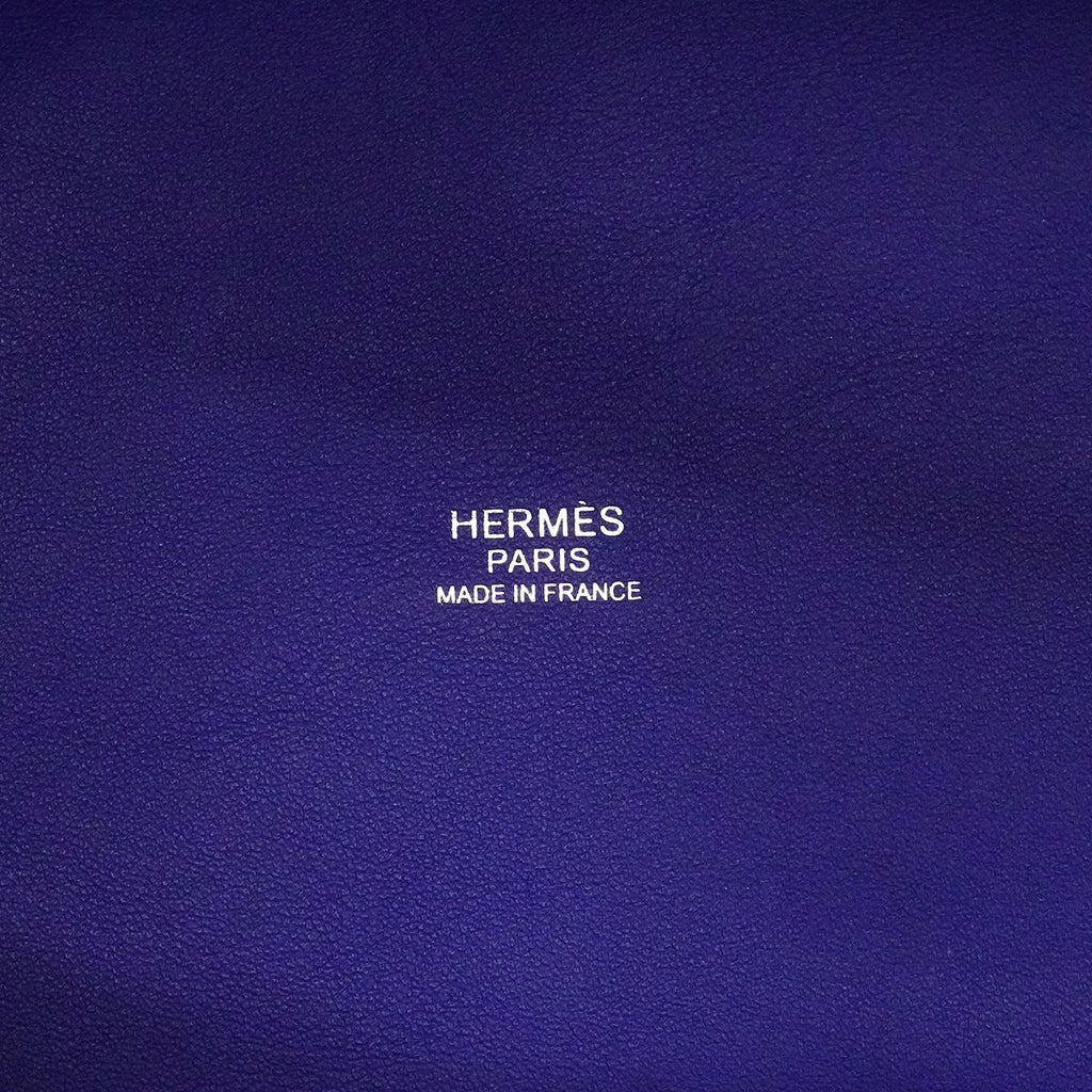 Hermes Handbag Picotin Lock PM Cargo Toilego Elan Blue Royal Silver — view 5