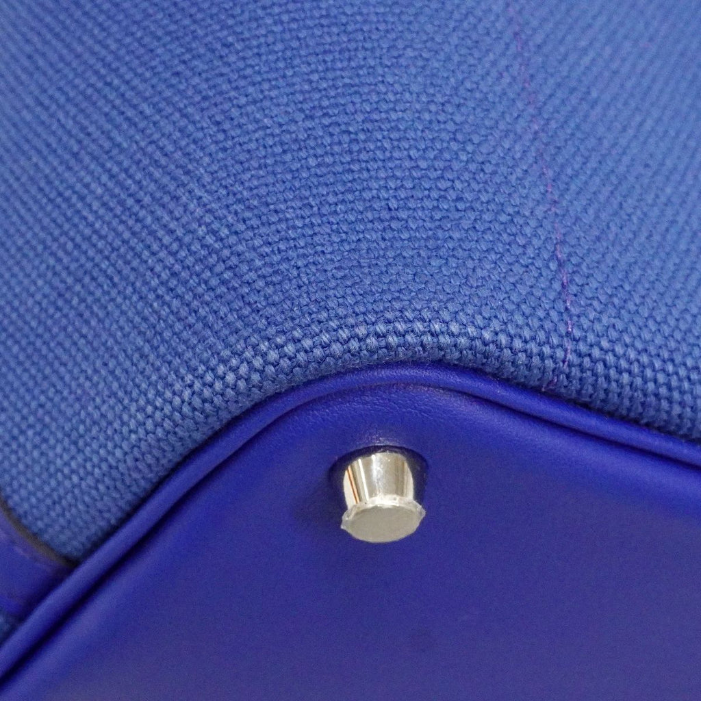 Hermes Handbag Picotin Lock PM Cargo Toilego Elan Blue Royal Silver — view 7