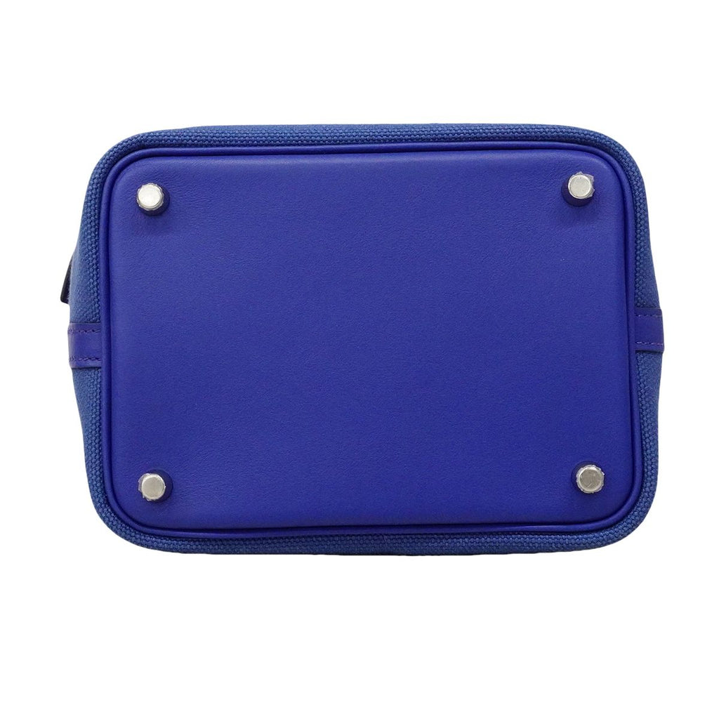Hermes Handbag Picotin Lock PM Cargo Toilego Elan Blue Royal Silver — view 3