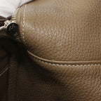 Hermes Handbag Lindy 30 Taurillon Clemence Etoupe Silver 2-Way — view 7