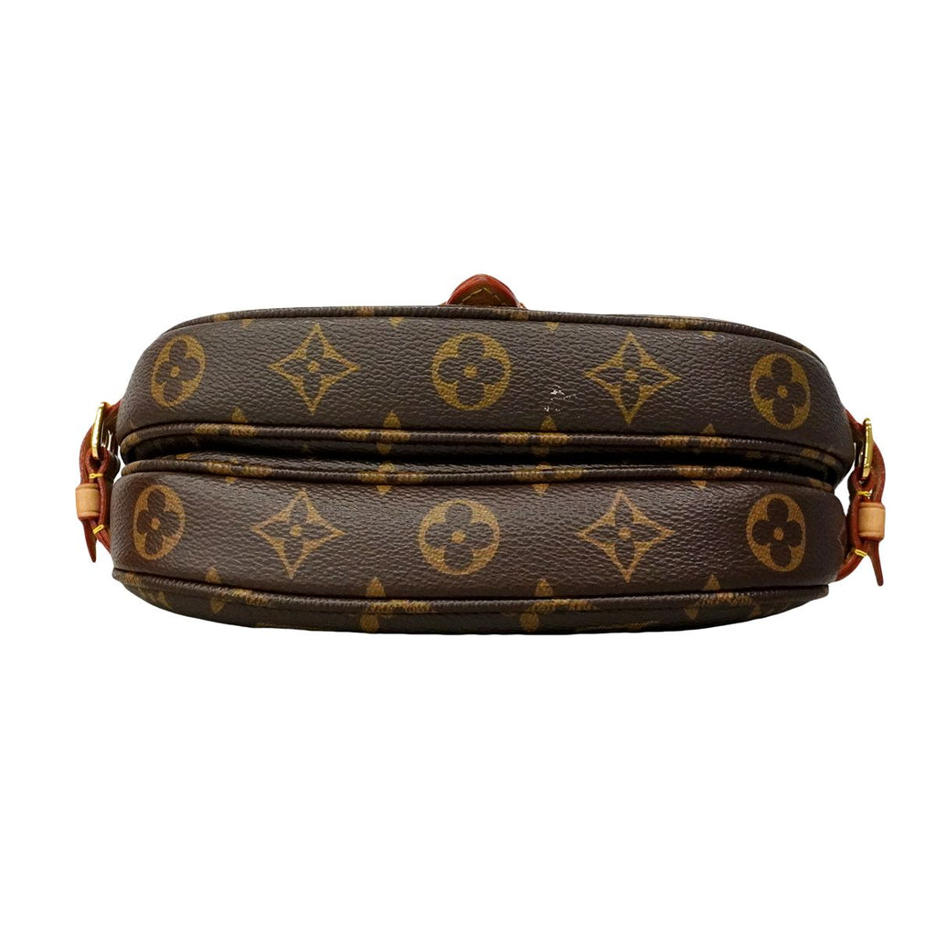 Louis Vuitton Shoulder Bag Monogram Saumur BB Brown 2-Way — view 3