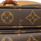 Louis Vuitton Shoulder Bag Monogram Saumur BB Brown 2-Way — view 8