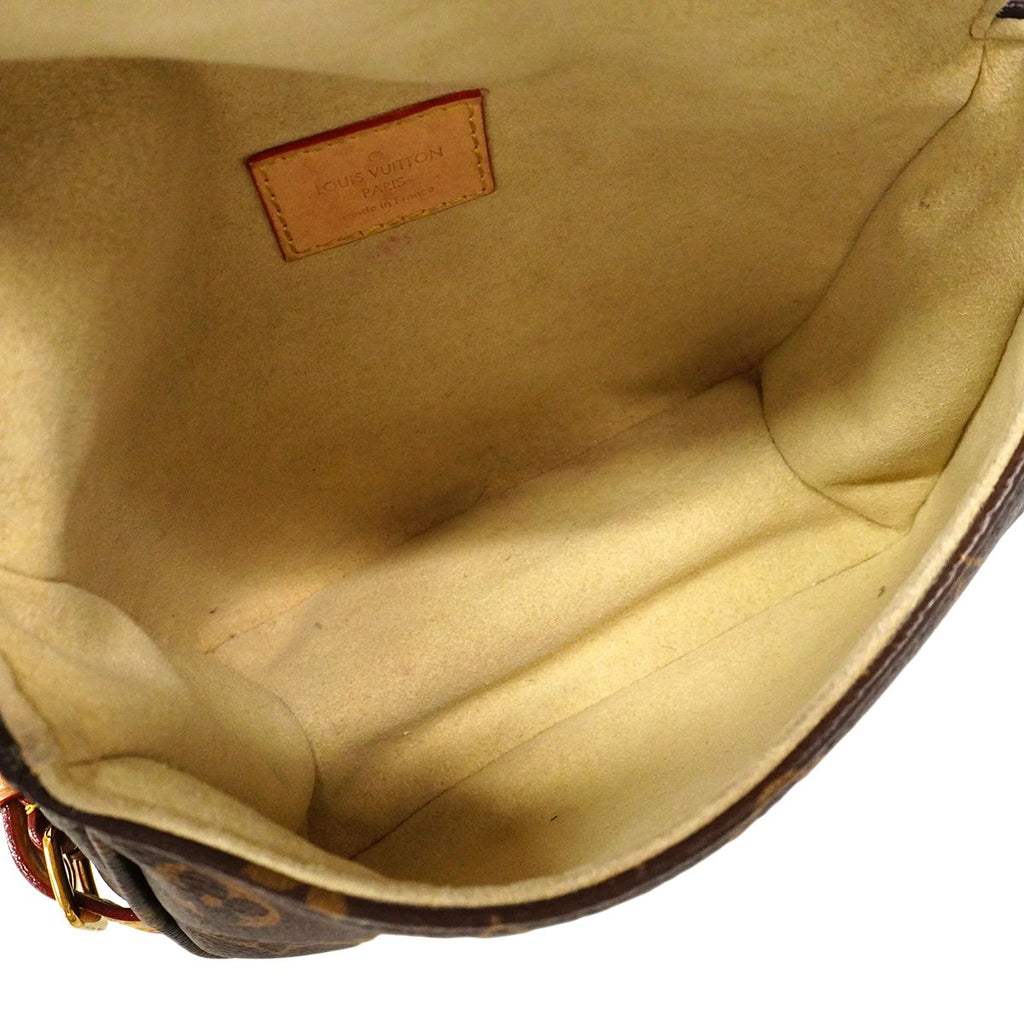 Louis Vuitton Shoulder Bag Monogram Saumur BB Brown 2-Way — view 4