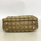 Chanel Handbag New Travel Nylon Khaki Silver 2-Way — view 3