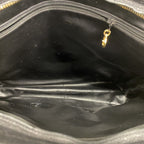 Chanel Shoulder Bag Triple Coco Caviar Leather Black Gold — view 4