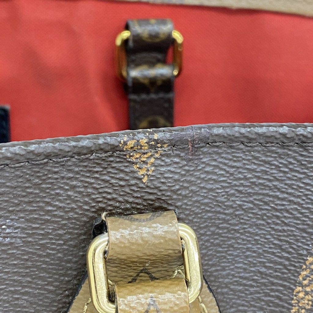Louis Vuitton Tote Monogram Giant Reverse On The Go GM Brown 2-Way — view 7
