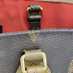Louis Vuitton Tote Monogram Giant Reverse On The Go GM Brown 2-Way — view 7