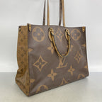 Louis Vuitton Tote Monogram Giant Reverse On The Go GM Brown 2-Way — view 2