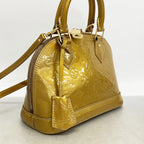 Louis Vuitton Handbag Vernis Alma BB Beige Poudre 2-Way — view 2