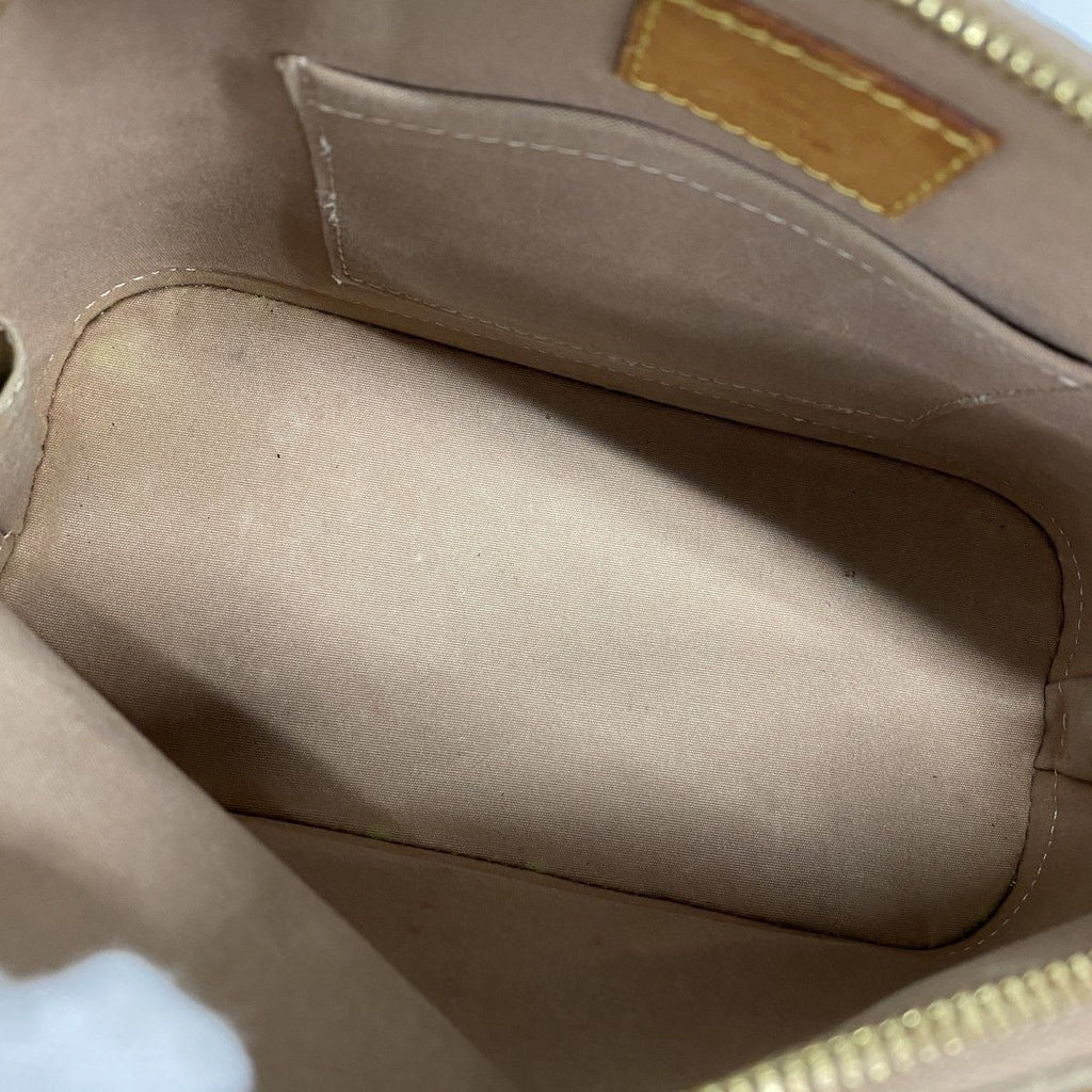 Louis Vuitton Handbag Vernis Alma BB Beige Poudre 2-Way — view 4