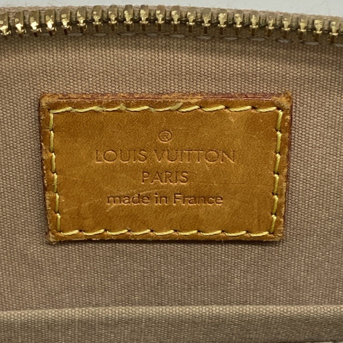 Louis Vuitton Handbag Vernis Alma BB Beige Poudre 2-Way — view 5