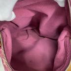 Louis Vuitton Shoulder Bag Monogram Denim PM Fuchsia — view 4