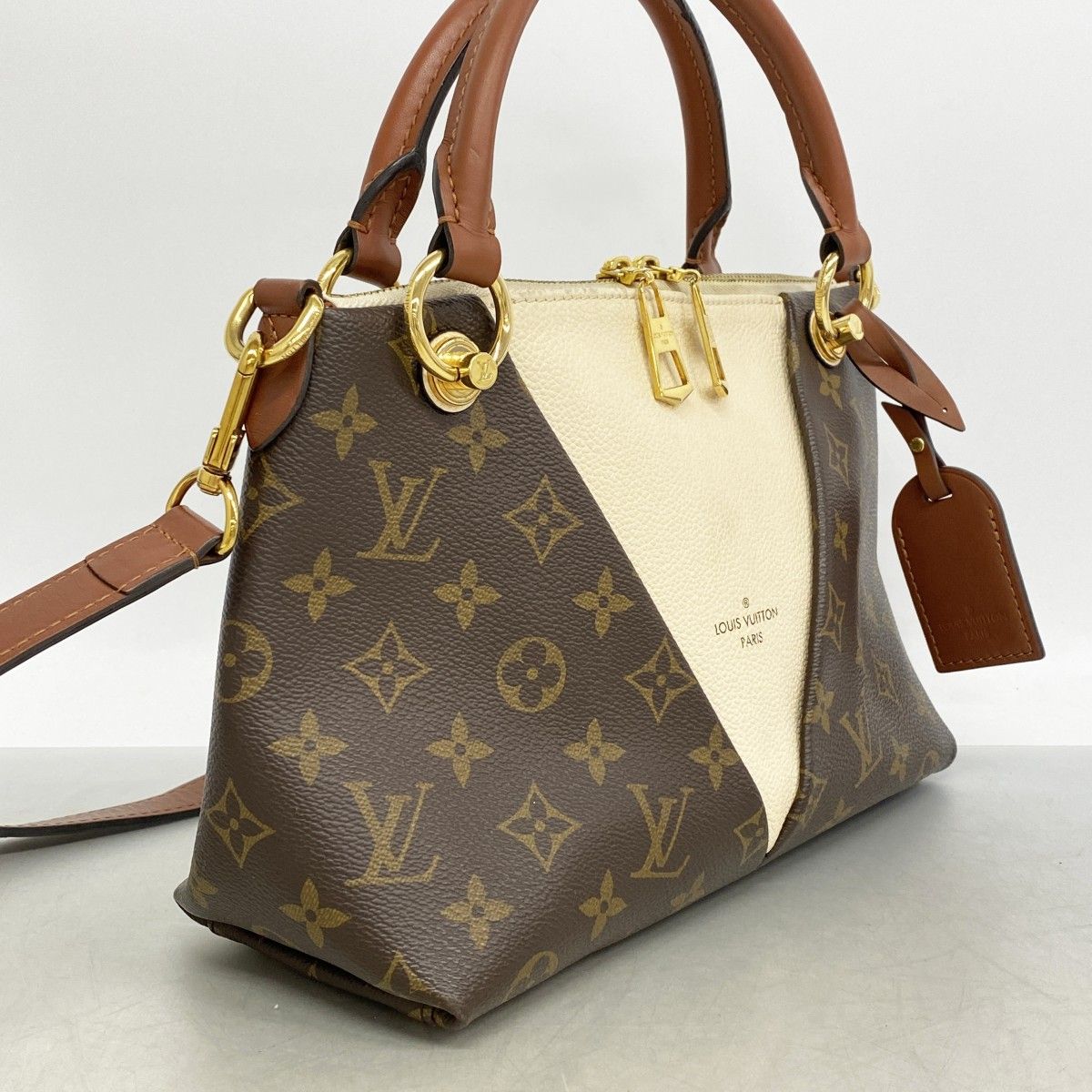 Louis Vuitton Handbag Monogram Tote BB Brown 2-Way — view 2