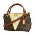 Louis Vuitton Handbag Monogram Tote BB Brown 2-Way