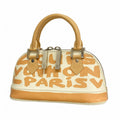 Louis Vuitton Handbag Graffiti Alma PM Beige